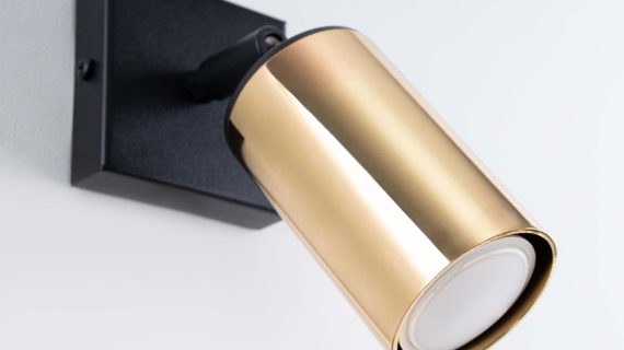 Miniaturka 6 - Kinkiet WIMEX czarny/złoty