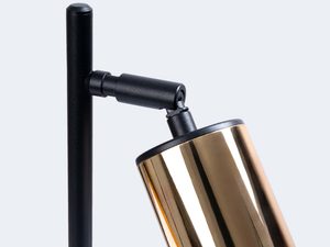 Miniaturka 4 - Metalowy przegub regulacji klosza lampy biurkowej w kolorze czarnym