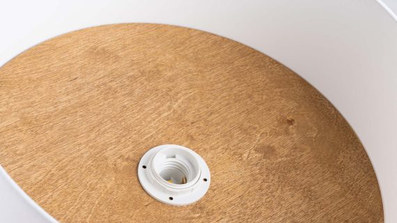 Miniaturka 4 - Plafon TELOS biały/jasny brąz