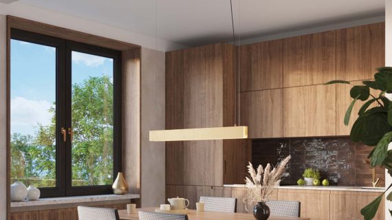 Miniaturka 16 - Lampa wisząca SPARQ złota