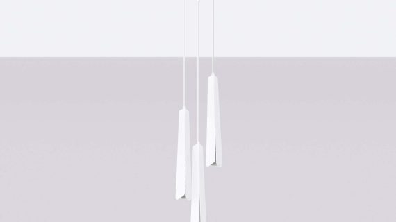 Miniaturka 2 - Lampa wisząca PRISMA 3P biała