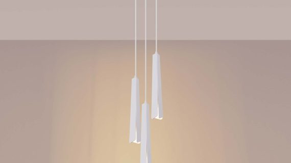 Miniaturka 3 - Lampa wisząca PRISMA 3P biała