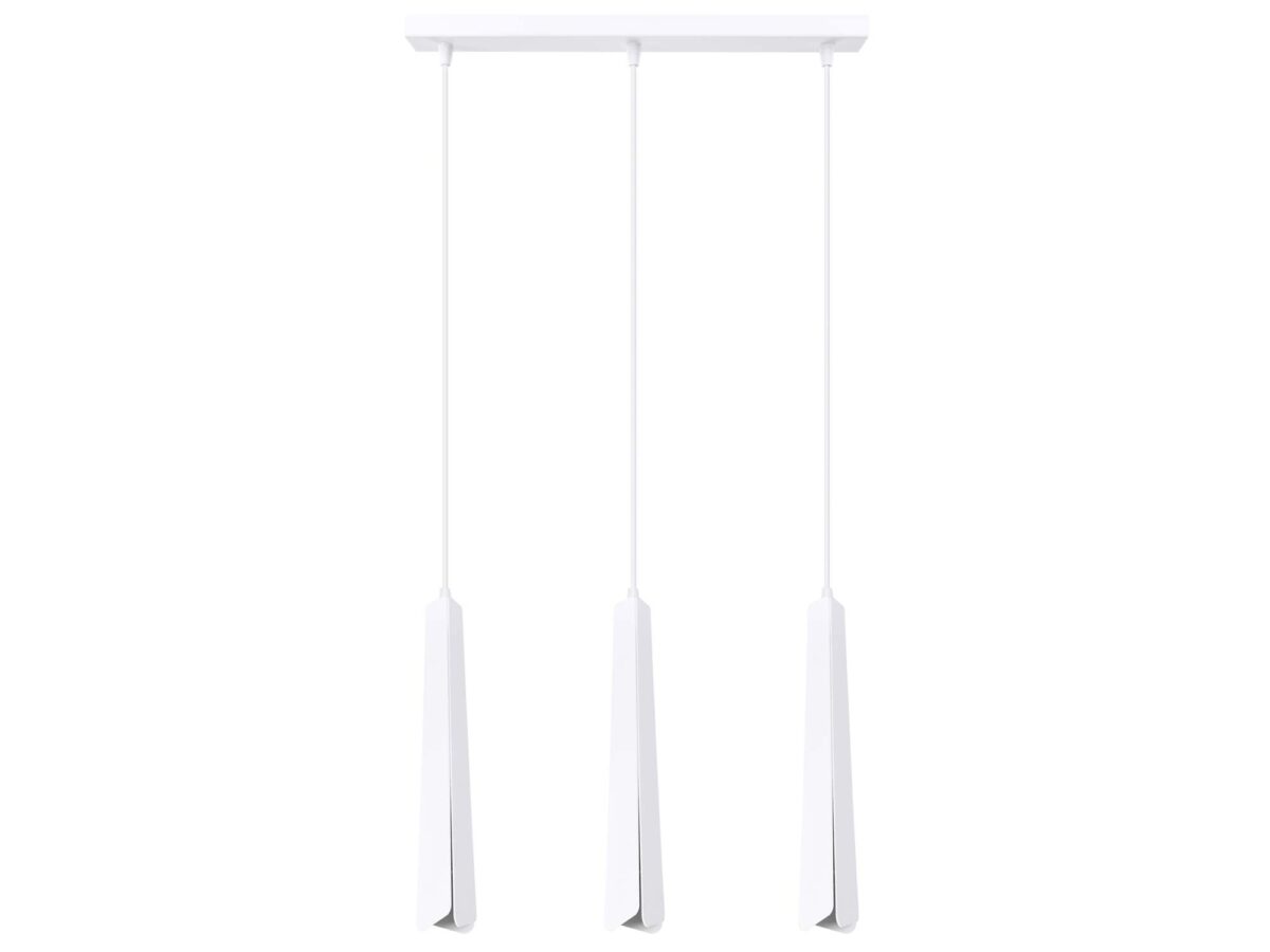 Lampa wisząca PRISMA 3L biała