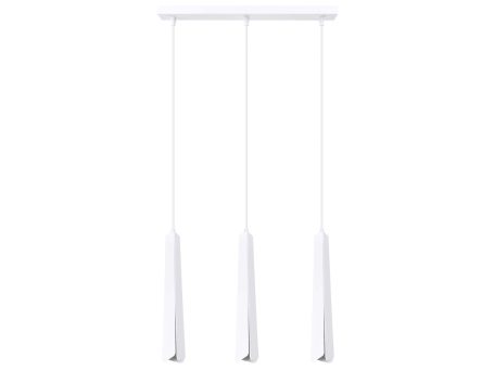 Lampa wisząca PRISMA 3L biała