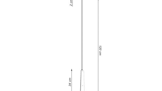 Miniaturka 11 - Lampa wisząca PRISMA 1 czarna