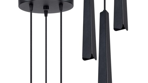 Miniaturka 1 - Lampa wisząca PRISMA 3P czarna