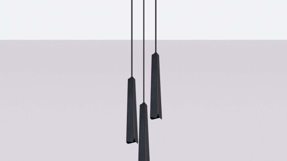 Miniaturka 2 - Lampa wisząca PRISMA 3P czarna