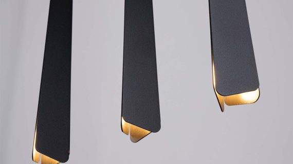 Miniaturka 7 - Lampa wisząca PRISMA 3L czarna