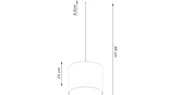 Miniaturka 8 - Lampa wisząca NOVARA 30 biała