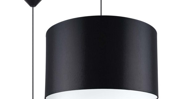 Miniaturka 1 - Lampa wisząca NOVARA 40 czarna