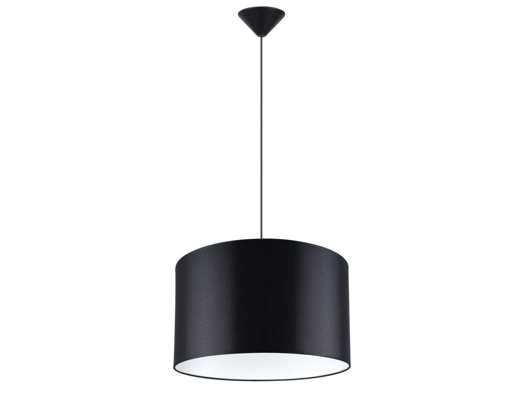 Lampa wisząca NOVARA 40 czarna