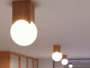 Miniaturka 12 - Seria plafonów sufitowych z drewnem w nowoczesnym wnętrzu