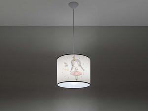 Miniaturka 2 - Rozświetlona lampa wisząca z motywem baleriny w koronie