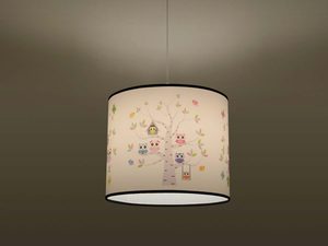 Miniaturka 2 - Podświetlona lampa dziecięca z pastelowymi sowami w ciemności