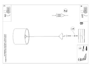Miniaturka 6 - Lampa wisząca z motywem piłek nożnych ze świecącym abażurem ciepłe światło