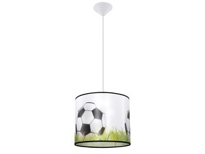 Miniaturka 7 - Wisząca lampa dziecięca z abażurem piłkarskim średnica 30 cm