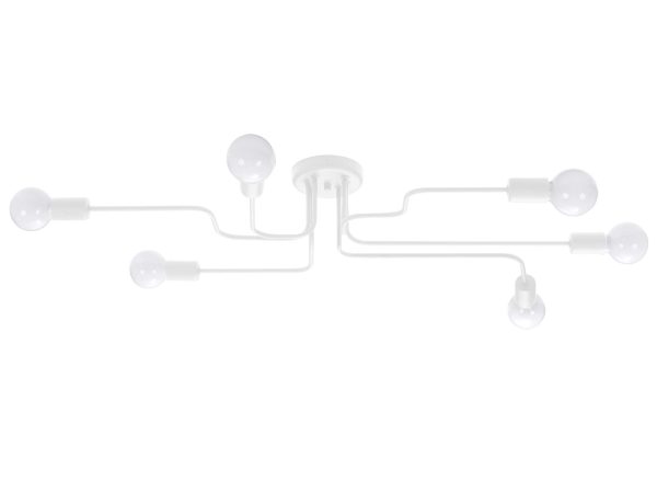 Żyrandol VECTIS 6 biały