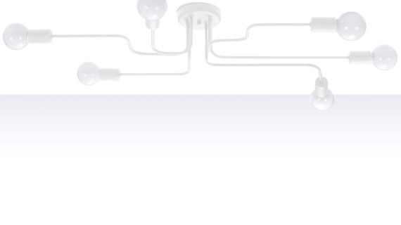 Miniaturka 1 - Żyrandol VECTIS 6 biały