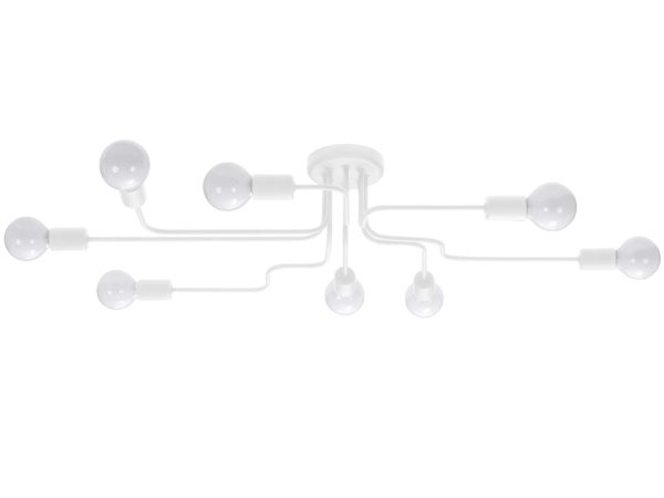 Żyrandol VECTIS 8 biały