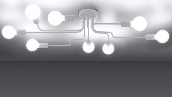 Miniaturka 2 - Żyrandol VECTIS 8 biały