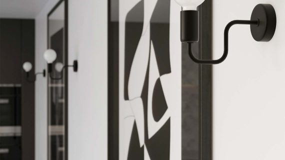 Miniaturka 15 - Kinkiet VECTIS czarny