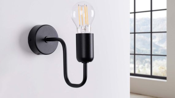 Miniaturka 1 - Kinkiet VECTIS czarny