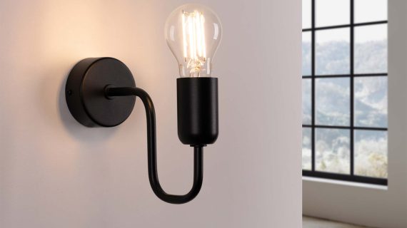 Miniaturka 2 - Kinkiet VECTIS czarny