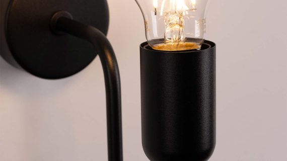 Miniaturka 9 - Kinkiet VECTIS czarny