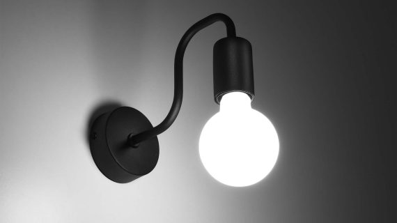 Miniaturka 4 - Kinkiet VECTIS czarny