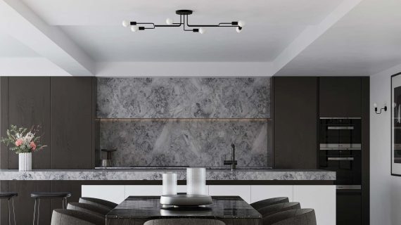 Miniaturka 11 - Żyrandol VECTIS 4 czarny