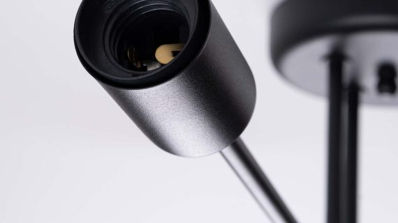 Miniaturka 4 - Żyrandol VECTIS 4 czarny