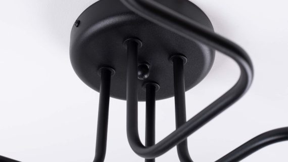 Miniaturka 5 - Żyrandol VECTIS 4 czarny