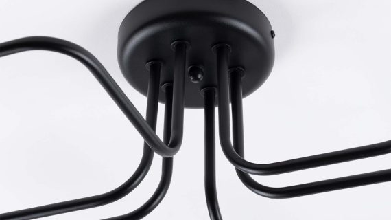 Miniaturka 5 - Żyrandol VECTIS 6 czarny