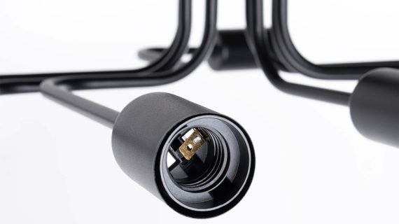 Miniaturka 4 - Żyrandol VECTIS 8 czarny