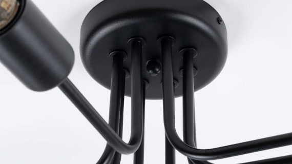 Miniaturka 5 - Żyrandol VECTIS 8 czarny