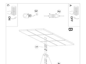 Miniaturka 5 - Instrukcja montażu kinkietu ściennego z ramieniem