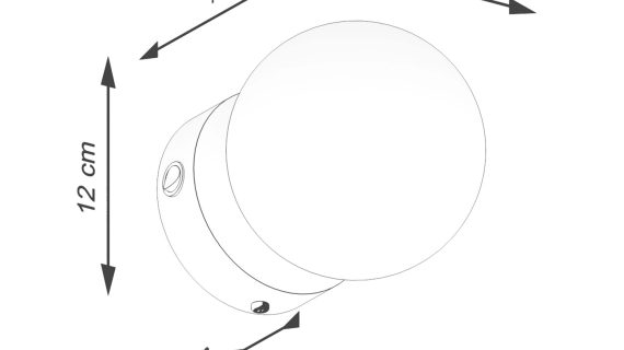 Miniaturka 5 - Kinkiet YONIS 1 biały