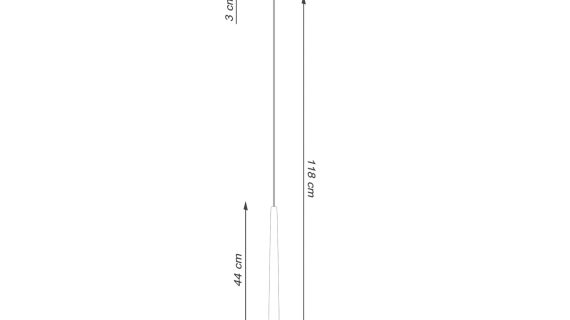 Miniaturka 9 - Lampa wisząca BLANCO 1 czarna