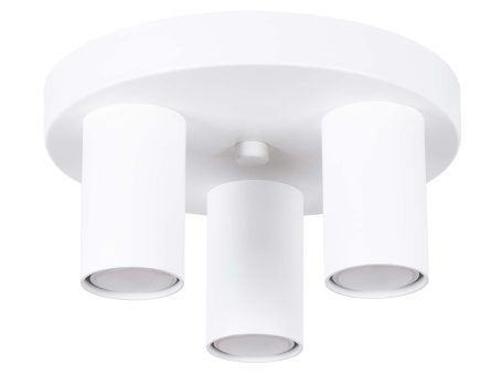 Plafon LARGO 3P biały