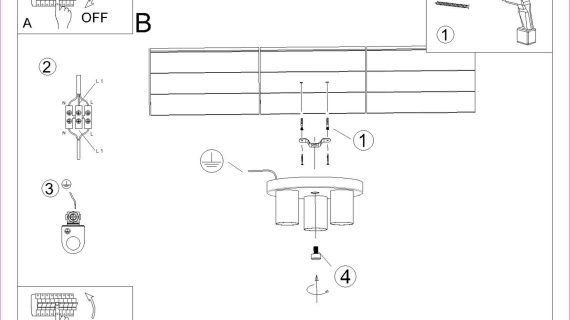 Miniaturka 7 - Plafon LARGO 3P biały