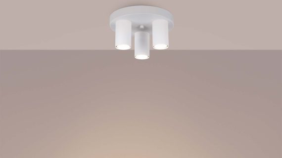 Miniaturka 2 - Plafon LARGO 3P biały