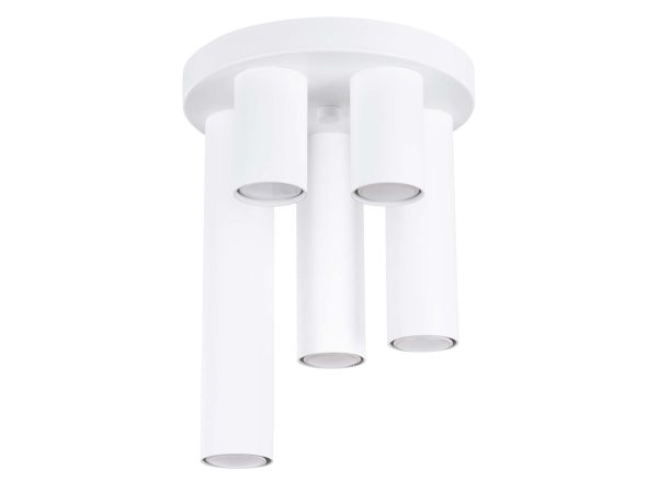 Plafon LARGO 5P biały