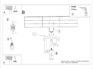 Miniaturka 8 - Instrukcja montażu plafonu sufitowego z tubami