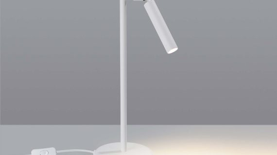 Miniaturka 2 - Lampa biurkowa VARIO biała