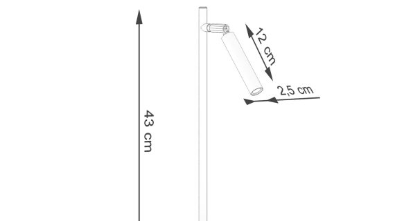 Miniaturka 6 - Lampa biurkowa VARIO czarna