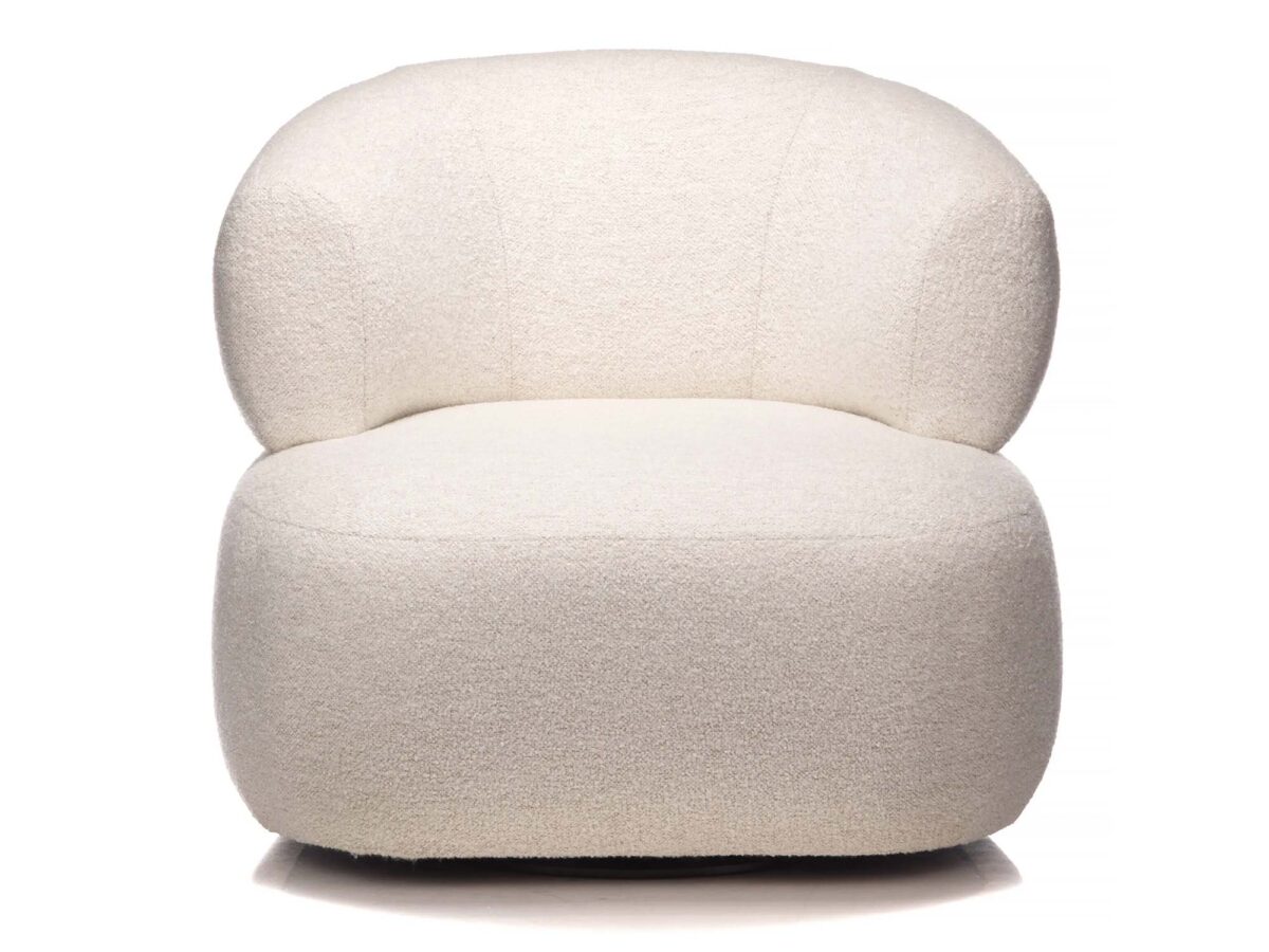 Fotel ergonomiczny tapicerowany stabilna podstawa Cos