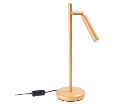 Lampa biurkowa VARIO złota