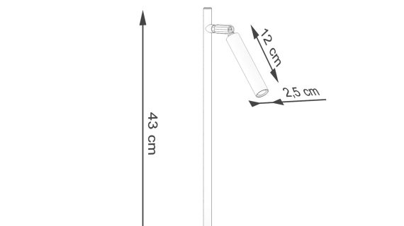 Miniaturka 7 - Lampa biurkowa VARIO złota
