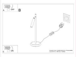 Miniaturka 8 - Instrukcja montażu i podłączenia lampy biurkowej LED