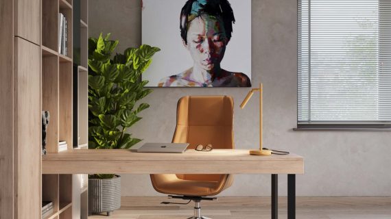 Miniaturka 9 - Lampa biurkowa VARIO złota